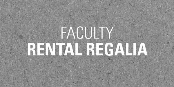 Faculty Rental Regalia
