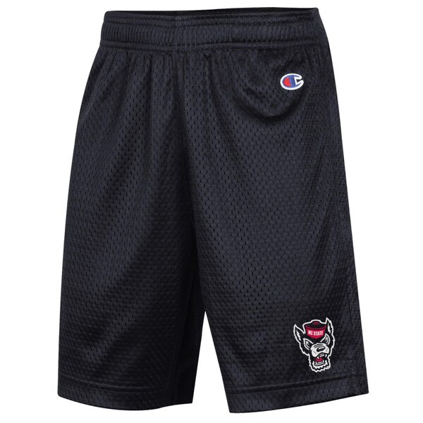 NC State Wolfpack Champion Youth Black Wolfhead Powerblend Joggers