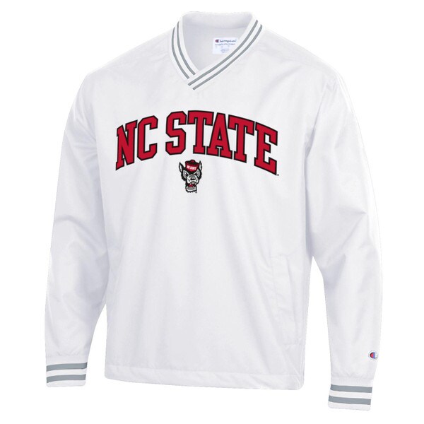 White Sideline 2023 #87 Replica Away Jersey / NC State