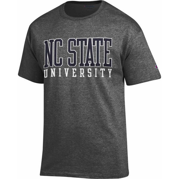 Short Sleeve Tee - Grey - full Chest NC State University | Wolfpack ...