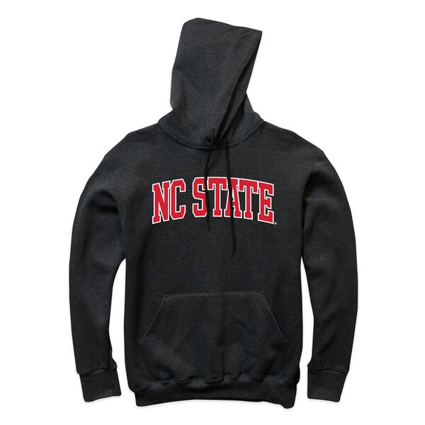 Charcoal Grey Hooded Sweatshirt - NC State Arch | Wolfpack Outfitters ...